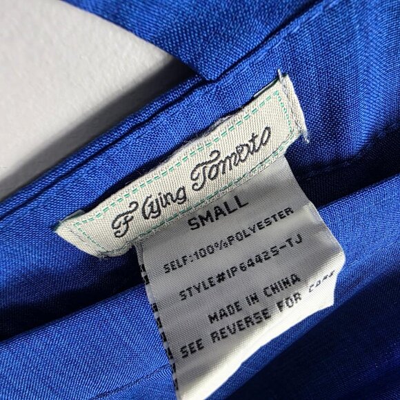 Flying Tomato Royal Blue Long Pant Sleeveless Jumpsuit - Picture 5 of 7